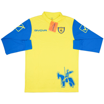 2011-12 Chievo Verona Home L/S Shirt (L)