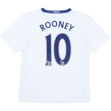 2008-10 Manchester United Away Shirt Rooney #10 - 5/10 - (XL.Boys)