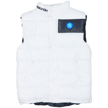2014-15 Napoli Macron Padded Gilet - 9/10 - (L.Boys)