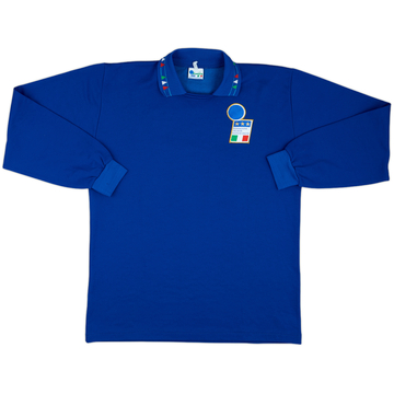 1991 Italy Match Issue Home L/S Shirt #16