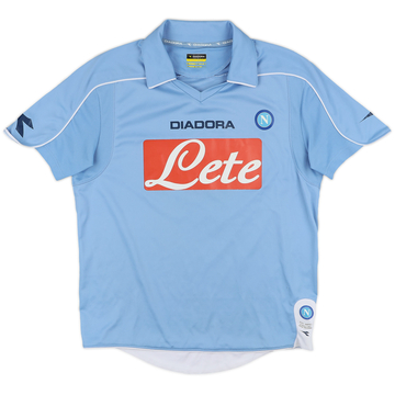2008-09 Napoli Basic Home Shirt - 8/10 - (XS)