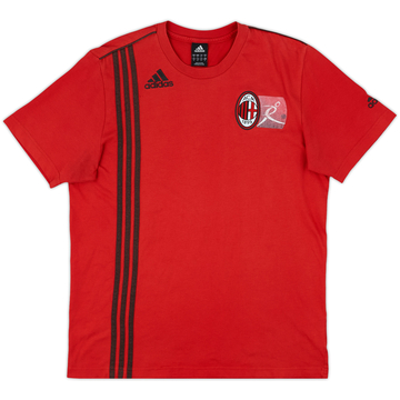 2009-10 AC Milan adidas Cotton Tee - 7/10 - (M)