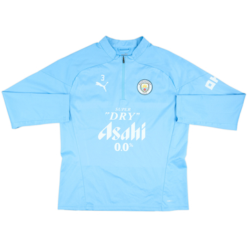 2023-24 Manchester City Player Issue 1/4 Zip Rain Top #3 (Dias) - 8/10 - (L)