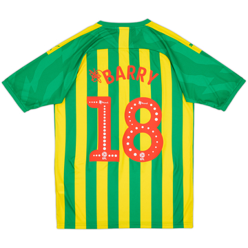 2019-20 West Brom Authentic Away Shirt Barry #18 - 10/10 - (M)