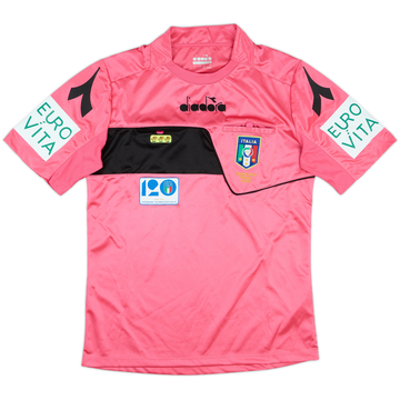 2018-19 Italy Diadora Referee Shirt - 9/10 - (S)