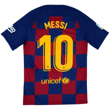 2019-20 Barcelona Home Shirt Messi #10 - 10/10 - (S)