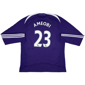 2008-09 Newcastle Away L/S Shirt Ameobi #23 - 8/10 - (XXL)