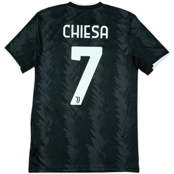 2022-23 Juventus Away Shirt Chiesa #7 - 10/10 - (S)