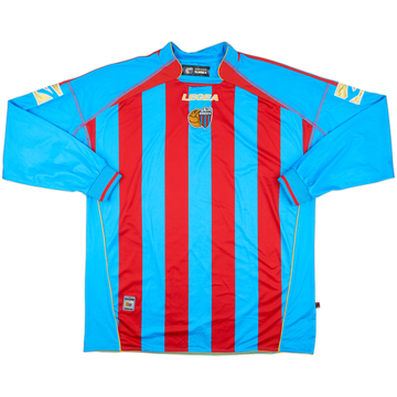 2007-08 Catania Home L/S Shirt - 8/10 - (XXL)