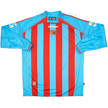 2007-08 Catania Home L/S Shirt - 9/10 - (XXL)