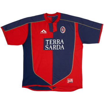 2003-04 Cagliari Home Shirt - 6/10 - (XL)
