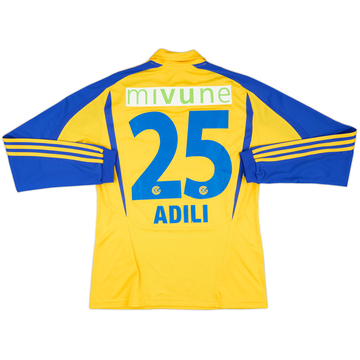 2010-12 Grasshoppers Match Issue Away L/S Shirt Adili #25