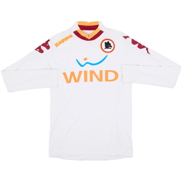 2012-13 Roma Away L/S Shirt - 5/10 - (XS)