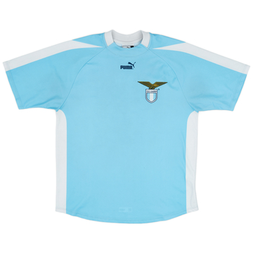 2003-04 Lazio 'Signed' Basic Home Shirt - 7/10 - (L)