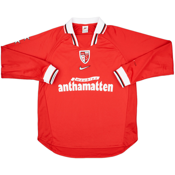 1998-00 FC Sion Player Issue Away L/S Shirt - 8/10 - (XL)