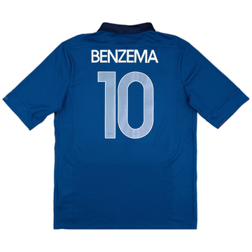 2011-12 France Home Shirt Benzema #10