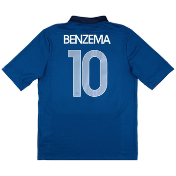 2011-12 France Home Shirt Benzema #10VS