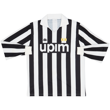 1989-90 Juventus Basic Home Shirt #7 - 5/10 - (XL)