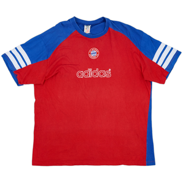 1995-96 Bayern Munich adidas Cotton Tee - 8/10 - (XL)