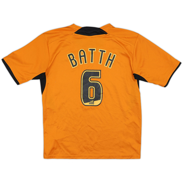2013-14 Wolves Home Shirt Batth #6 - 10/10 - (L.Boys)