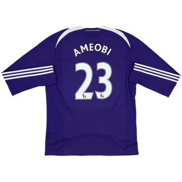 2008-09 Newcastle Away L/S Shirt Ameobi #23 - 8/10 - (XL)