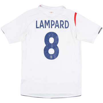 2005-07 England Home Shirt Lampard #8 - 5/10 - (S)