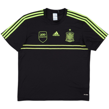 2013-14 Spain 2010 Campeones adidas Training Shirt - 6/10 - (L)