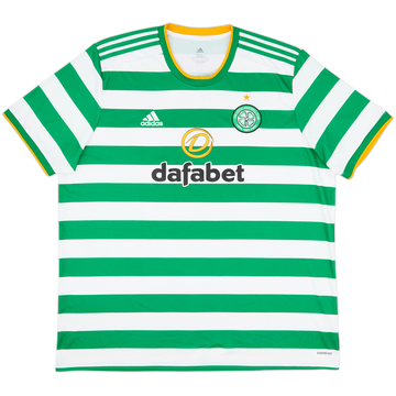 2020-21 Celtic Home Shirt - 8/10 - (XXL)