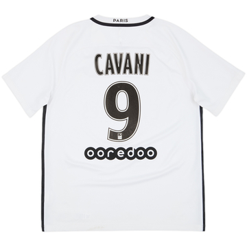 2016-17 Paris Saint-Germain Third Shirt Cavani #9 - 7/10 - (L)