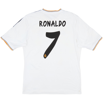 2013-14 Real Madrid Home Shirt Ronaldo #7 - 6/10 - (L)
