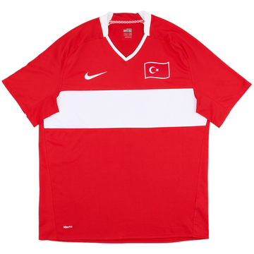 2008-10 Turkey Home Shirt - 8/10 - (L)