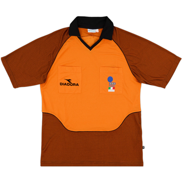 1999-00 Italy Diadora Referee Shirt - 9/10 - (L)