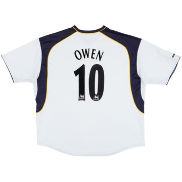 2001-03 Liverpool Away Shirt Owen #10 - 6/10 - (XXL)