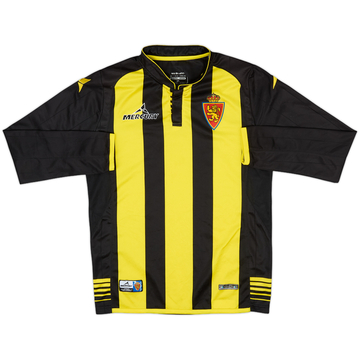 2013-14 Real Zaragoza Away L/S Shirt #14 - 6/10 - (XS)