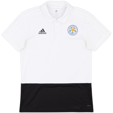 2017-18 Leicester City adidas Polo Shirt - 9/10 - (M)