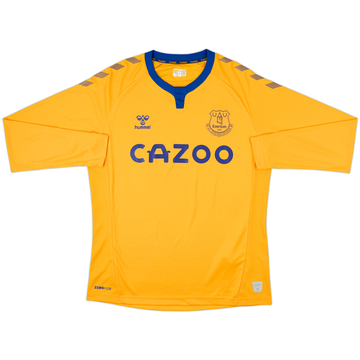 2020-21 Everton Away L/S Shirt - 8/10 - (L)