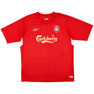 2004-06 Liverpool Home Shirt - 5/10 - (L)