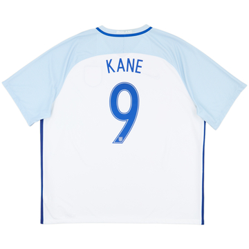 2016-17 England Home Shirt Kane #9 - 8/10 - (3XL)