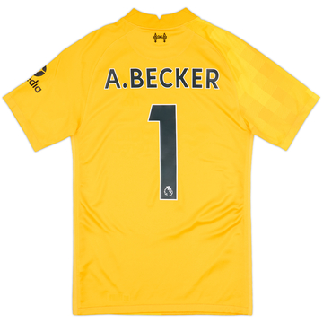 2021-22 Liverpool GK Shirt A.Becker #1 - 10/10 - (XS)