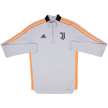 2021-22 Juventus adidas 1/4 Zip Sweat Top - 9/10 - (S)