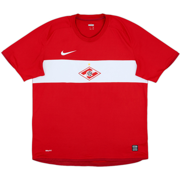 2009 Spartak Moscow Home Shirt - 8/10 - (L)