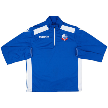 2016-17 Bolton Macron 1/4 Zip Sweat Top - 6/10 - (M)