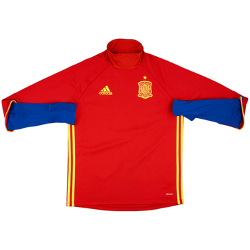 2015-16 Spain adidas Sweat Top - 9/10 - (M)