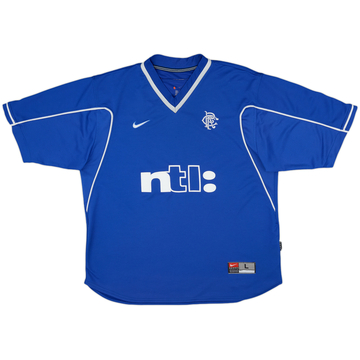 1999-01 Rangers Home Shirt - 8/10 - (L)