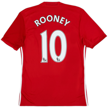 2016-17 Manchester United Home Shirt Rooney #10 - 5/10 - (S)