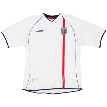 2001-03 England Home Shirt - 5/10 - (XL)