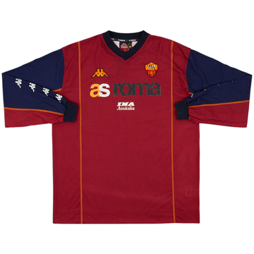 2000-01 Roma Kappa Training L/S Shirt - 6/10 - (XL)