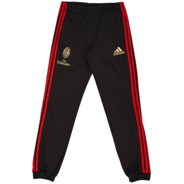 2011-12 AC Milan adidas Track Pants/Bottoms - 9/10 - (L.Boys)