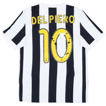 2009-10 Juventus Home Shirt Del Piero #10 - 4/10 - (S)