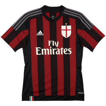 2015-16 AC Milan Home Shirt - 10/10 - (S)